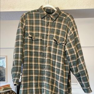 High Sierra Fleece Lined Flannel - Plaid Button-Up Shirt